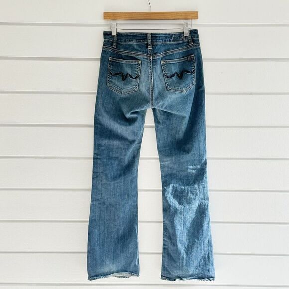 Buffalo David Bitton Women’s Mega Stretch Regular Rise Bootcut Jeans Size 30 - Picture 2 of 9